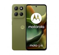 MOTOROLA Moto g15, 6,72", Dual SIM, Android 15, 4G, USB Type-C, 8 GB/128 GB, 5200 mAh, zeleni